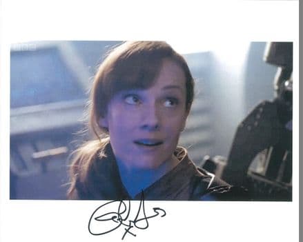 Emma Campbell-Jones 'Cass' DOCTOR WHO Genuine Signed Autograph 10 x 8 COA  8417