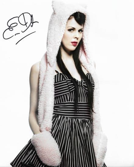 Emma Dark Actress & Film maker 10x8 Genuine Signed Autograph COA  22601