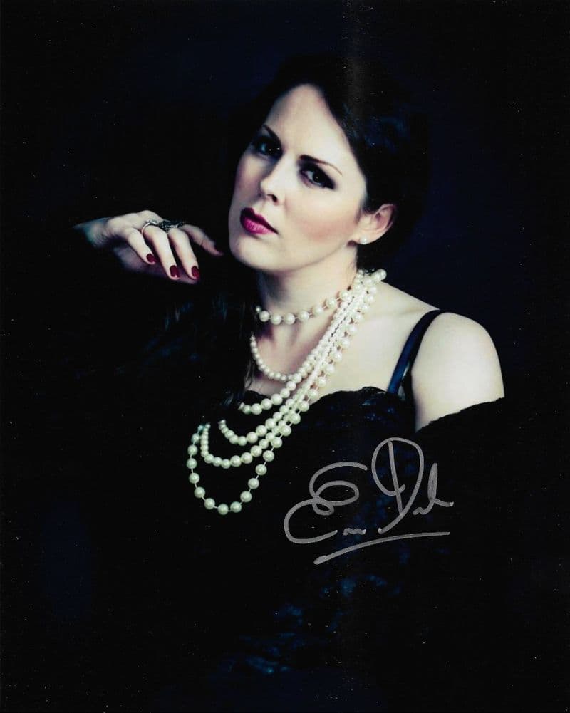 Emma Dark Actress & Film maker 10x8 Genuine Signed Autograph COA  22602