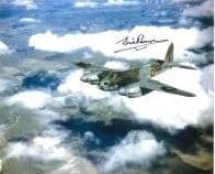 Eric Brown (WW2 Pilot) - Genuine Signed Autograph 10x8 COA 6042