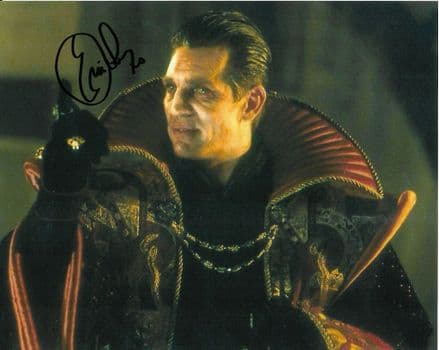 Eric Roberts The Maste DOCTOR WHO Genuine Signed Autograph10 x 8 COA 3665