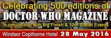Event - Doctor Who Magazine 500th, Windsor, 28th May 2016