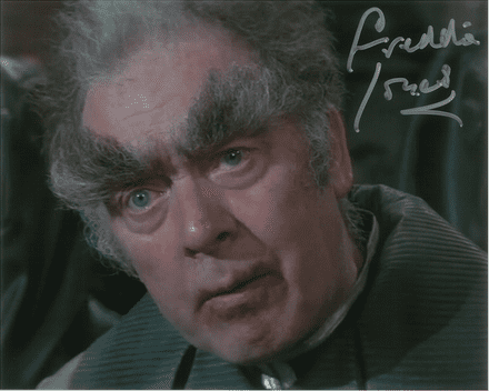 Freddie Jones, Hammer Horror 10 x 8 genuine signed autograph 10355