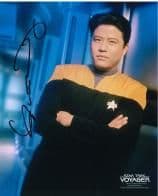 Garrett Wang Star Trek: Voyager as Ensign Harry Kim, Star Trek, Genuine Signed Autograph 10x8, 3622