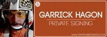Garrick Hagon - Private Signing