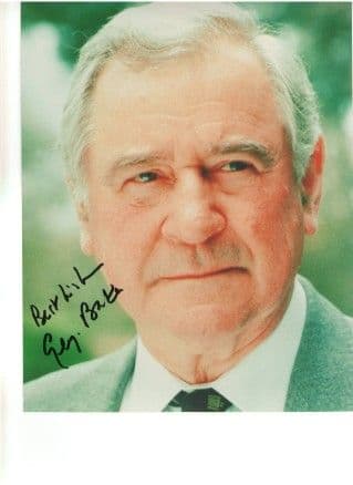 George Baker DOCTOR WHO genuine signed autograph 10x8 COA