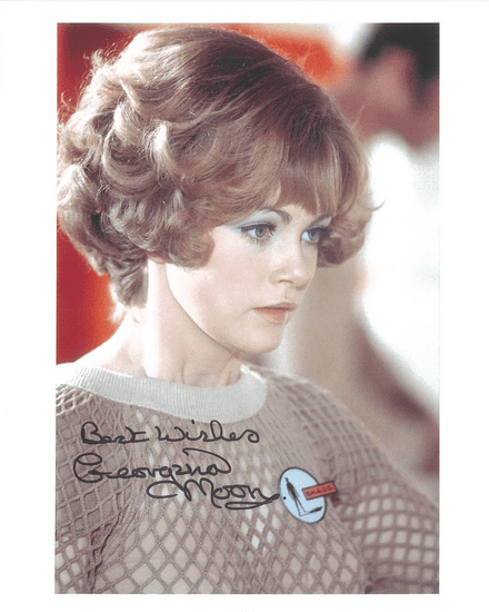 Georgina Moon  - Signed 10 x 8 Photograph. This is an original autograph and not a copy. 10214