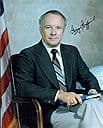 GERRY GRIFFIN - NASA flight director genuine hand signed autograph 10x8 COA
