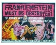 Harry Fielder 'Frankenstein must be Distroyed', HAMMER HORROR Genuine Signed Autograph 10x8 COA 3571