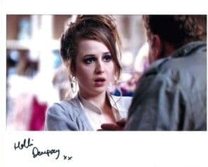 Holli Dempsey DOCTOR WHO 'Kelly' Genuine Signed Autograph 10 x 8 COA 3197