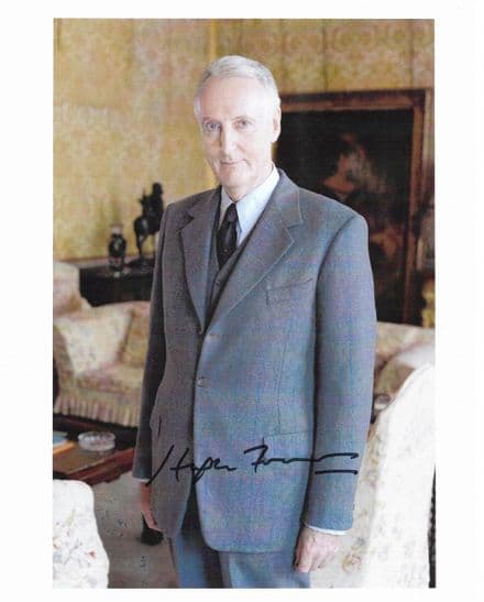 Hugh Fraser Capt. Hastings "POIROT" genuine signed Autograph 10 x 8 COA 22655