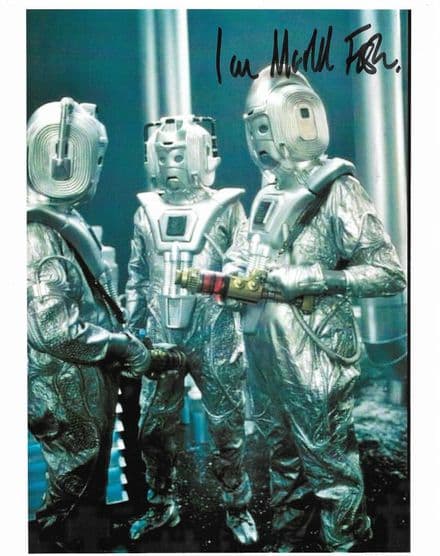 IAN MARSHALL FISHER (The Five Doctors) DR WHO10x8 Genuine Signed Autograph 12045