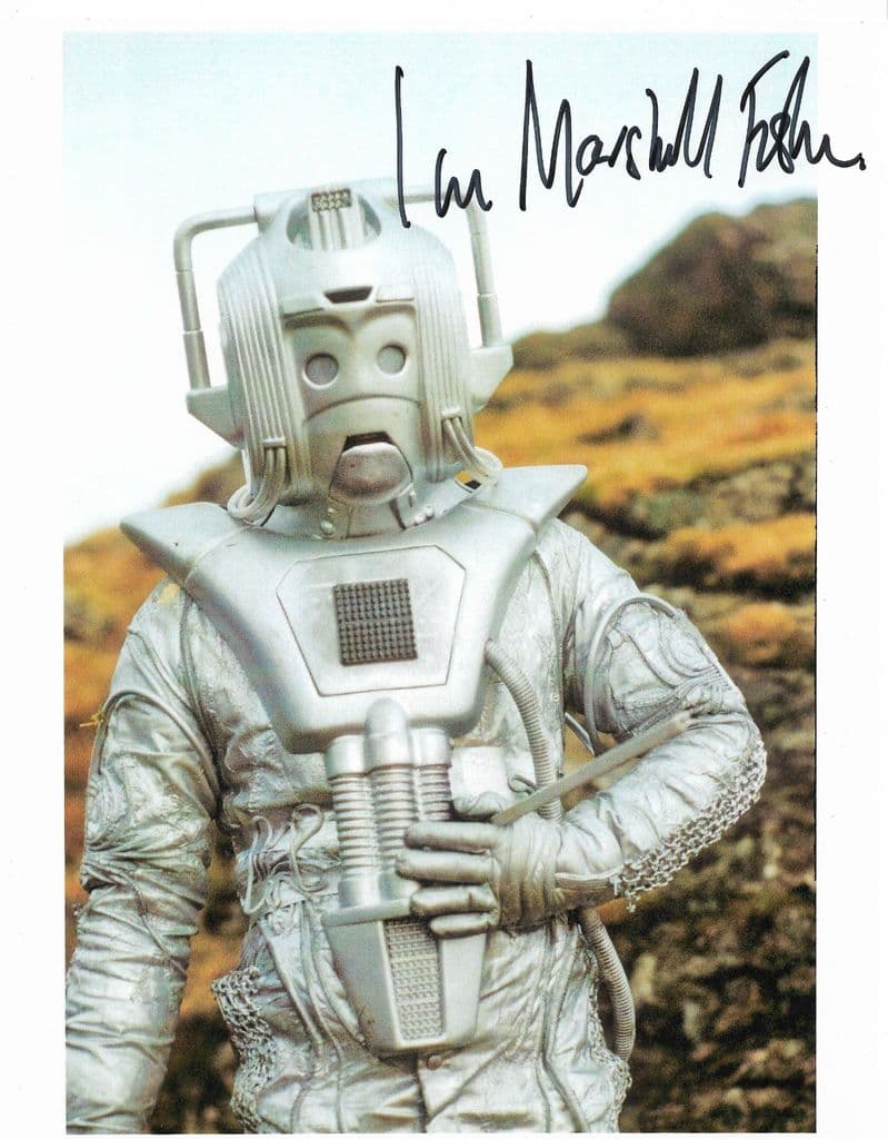 IAN MARSHALL FISHER (The Five Doctors) DR WHO10x8 Genuine Signed Autograph 12052