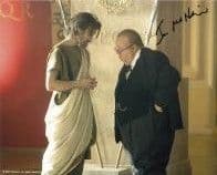 Ian McNeice "Winston Churchill"DOCTOR WHO genuine signed autobiography 10x8 COA 1513