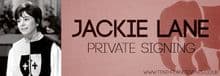 Jackie Lane - Private Signing