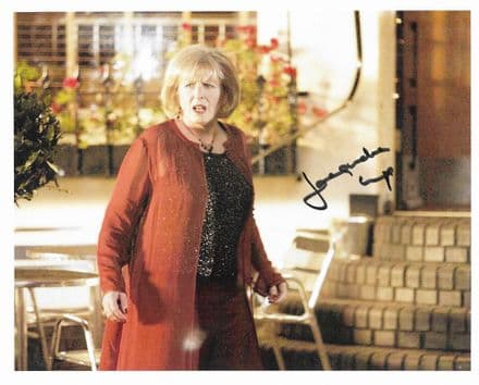 Jacqueline King DOCTOR WHO "Donna's mum Sylvia Noble" genuine signed autograph 10x8 COA 11445