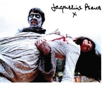 Jacqueline Pearce from Hammer Horror 10 X 8 genuine signed autograph