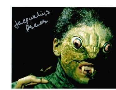 Jacqueline Pearce The Reptire from Hammer Horror 10 X 8 genuine signed autograph