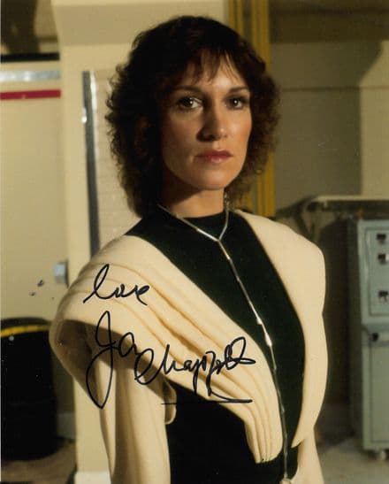 Jan Chappell "Cally" (Blake's 7)  - 10 X 8 genuine signed autograph 11659