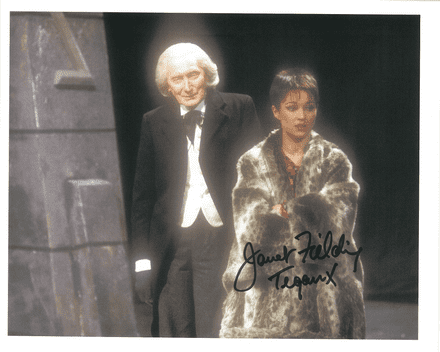 Janet Fielding "Tegan" (Doctor Who) genuine signed autograph 10 x8, 10486 