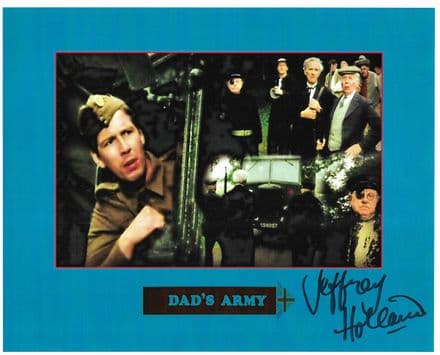 Jeffrey Holland "DAD'S ARMY" Genuine Autograph 10X8 COA 22393