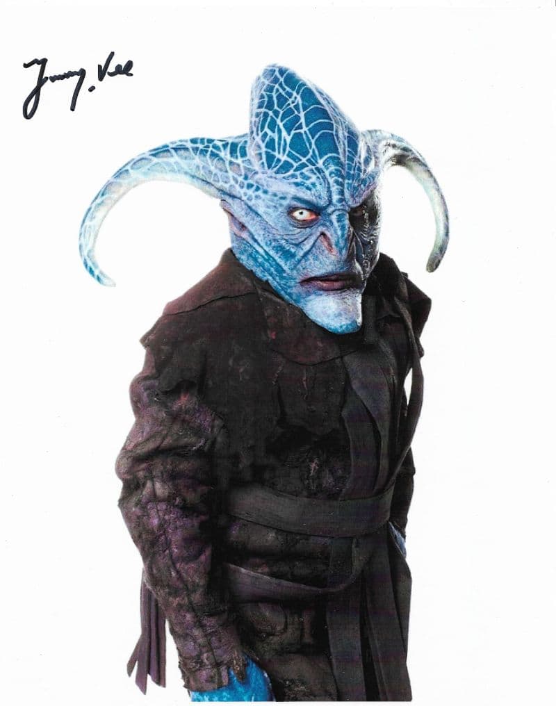 Jimmy Vee DOCTOR WHO genuine Signed autograph 10 x 8 COA  22348