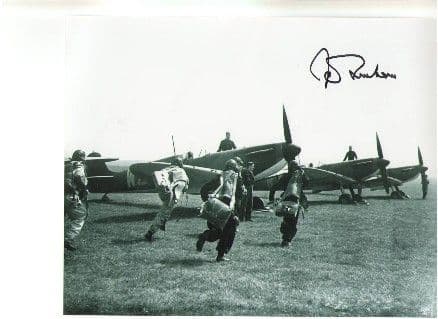 John C Freeborn BATTLE OF BRITAIN - Ace Wing Commander Genuine signed autograph 10x8 COA 205