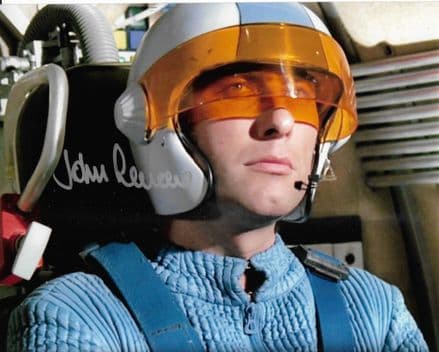 John Levene "UFO Interceptor Pilot" genuine signed autograph 10" x 8" COA  22520