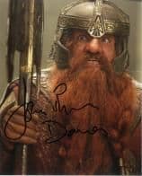 John Rhys-Davies (Lord of the Rings) - Genuine Signed Autograph 7718