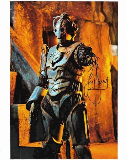 JON DAVEY - DOCTOR WHO "Cyberman"10x8 Genuine Signed Autograph  COA 12273
