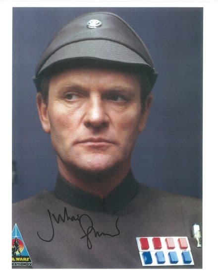 Julian Glover STAR WARS General Maximilian Veers 10X8 General Signed Autograph COA 10121