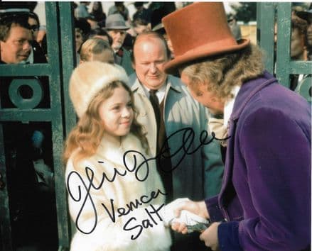 Julie Dawn Cole (Willy Wonka & The Chocolate Factory) - Genuine Signed Autograph 10x8 COA 12093