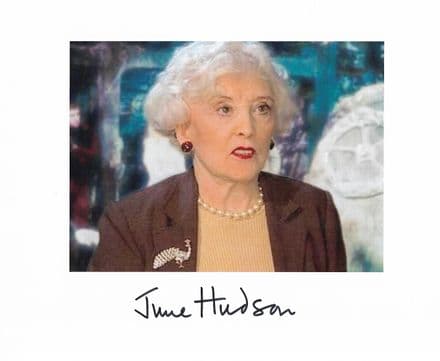 June Hudson DOCTOR WHO Costume Designer10x8 Genuine Signed Autograph COA 22418