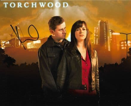 Kai Owen "Rhys" TORCHWOOD genuine signed autograph 10x8 COA 11530