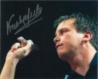 Keith Deller (Darts) - Genuine Signed Autograph 10x8 COA 5929