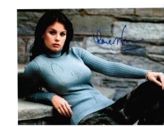 Lana Wood star of James Bond Genuine Signed Autograph 10 x 8 COA 2451