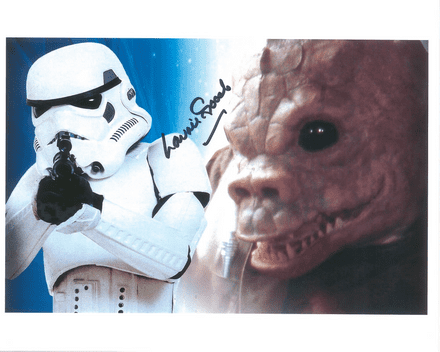 Laurie Goode STAR WARS - SAURIN Genuine Signed Autograph 10x8 COA 10127