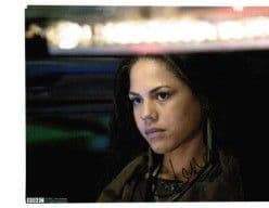 LENORA CRICHLOW from Material Girl, Being Human, Collision& Doctor Who signed 10 by 8 1779