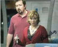 Lindsey Coulson DOCTOR WHO genuine signed autograph COA 10 by 8