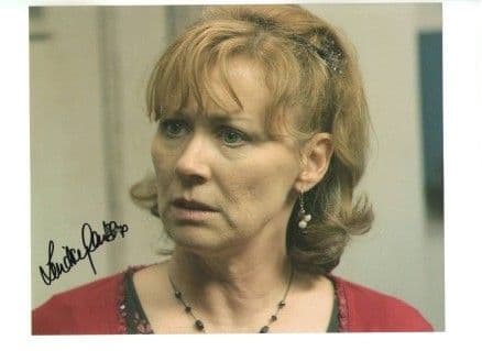 Lindsey Coulson DOCTOR WHO genuine signed autograph COA 10 by 8 -2116