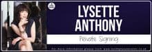 Lysette Anthony - Private Signing