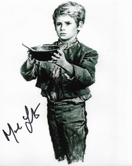 MARK LESTER 'Oliver'  -  OLIVER the musical' Genuine Signed Autograph 10x8 COA  11764