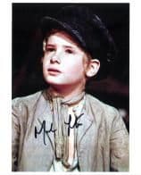 Mark Lester "Oliver" OLIVER the musical' Genuine Signed Autograph 10x8 COA 3387