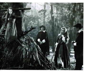 Mary Collinson "Twins of Evil" Hammer Horror Genuine Signed Autograph 10x8  2480