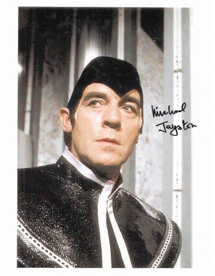 Michael Jayston (DOCTOR WHO) genuine signed autograph 10" x 8"  COA  11398
