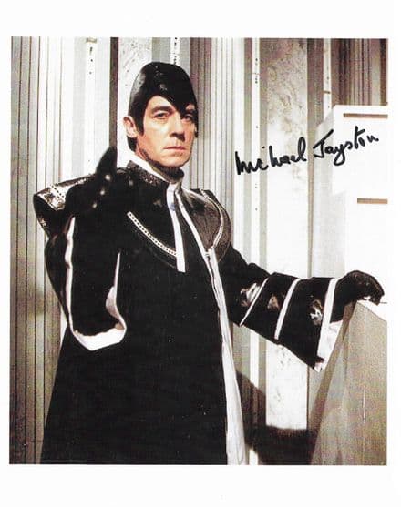 Michael Jayston (DOCTOR WHO) genuine signed autograph 10" x 8"  COA  11399