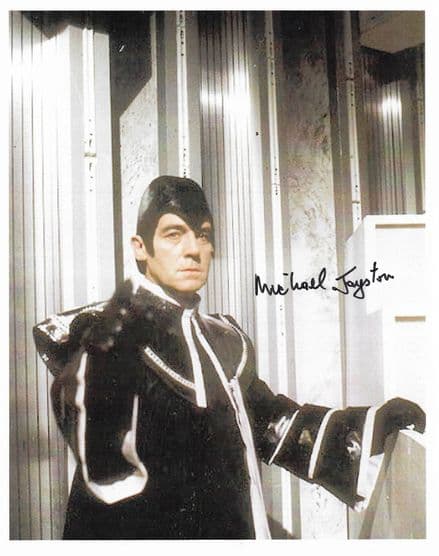 Michael Jayston (DOCTOR WHO) genuine signed autograph 10" x 8"  COA  11400