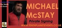 Michael McStay Private Signing 181012