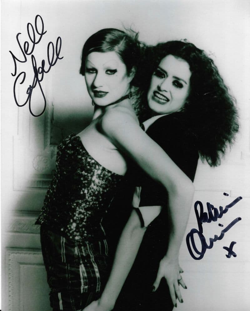 Patricia Quinn & Nell Campbell signed 