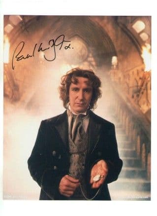 Paul McGann   8th DOCTOR - DOCTOR WHO 10x8 Genuine Signed Autograph 702